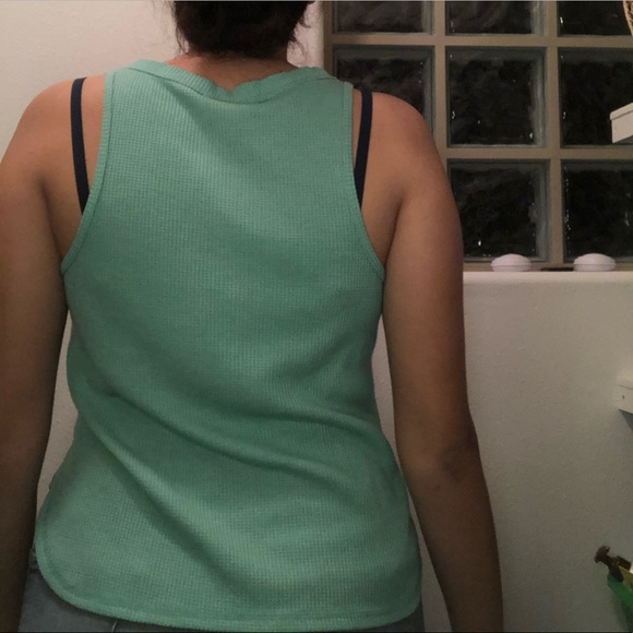 Buttoned Tank Top - Picture 4 of 4